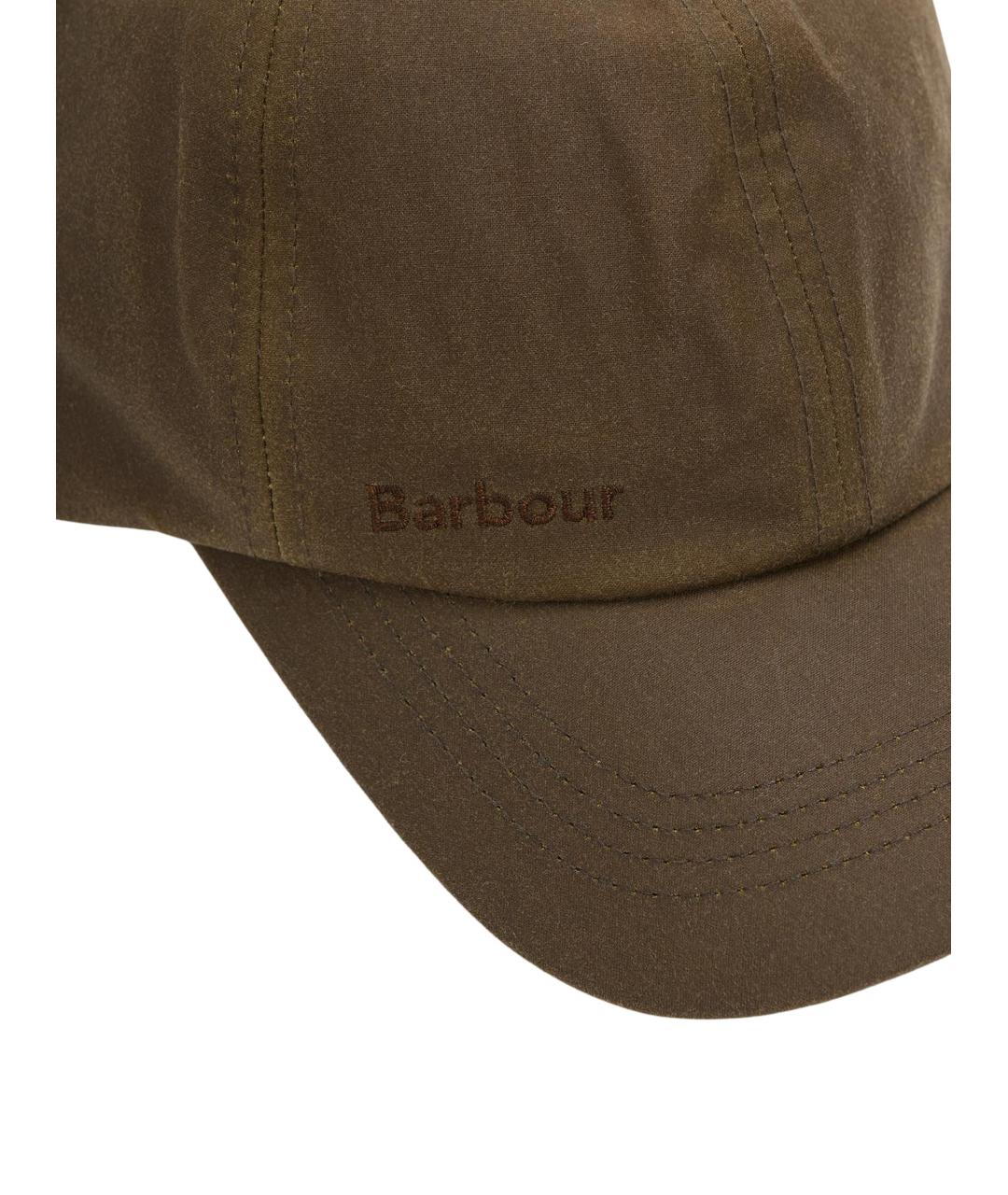 BARBOUR Коричневая хлопковая кепка/бейсболка, фото 3