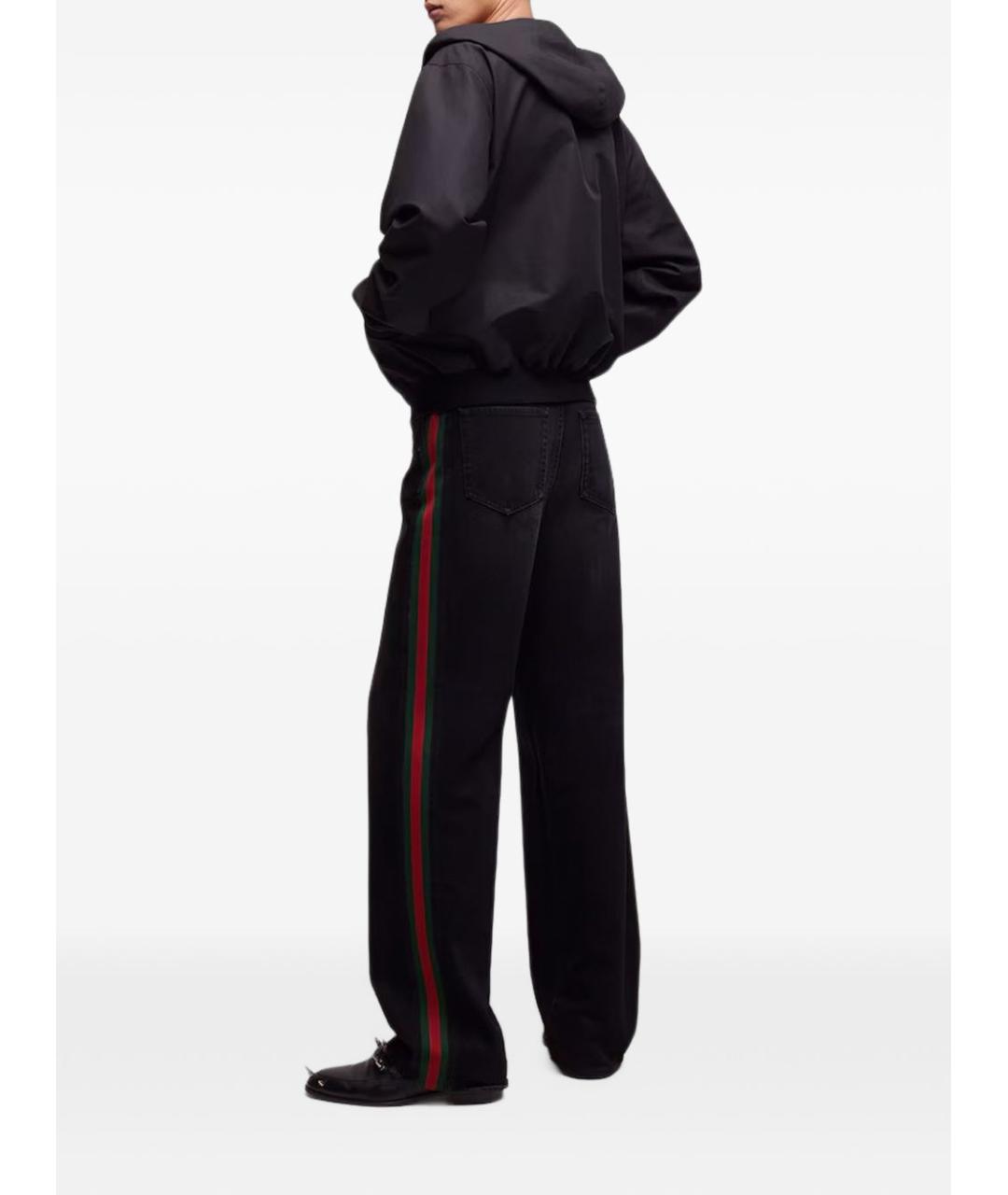 GUCCI Черное хлопковое пальто, фото 3