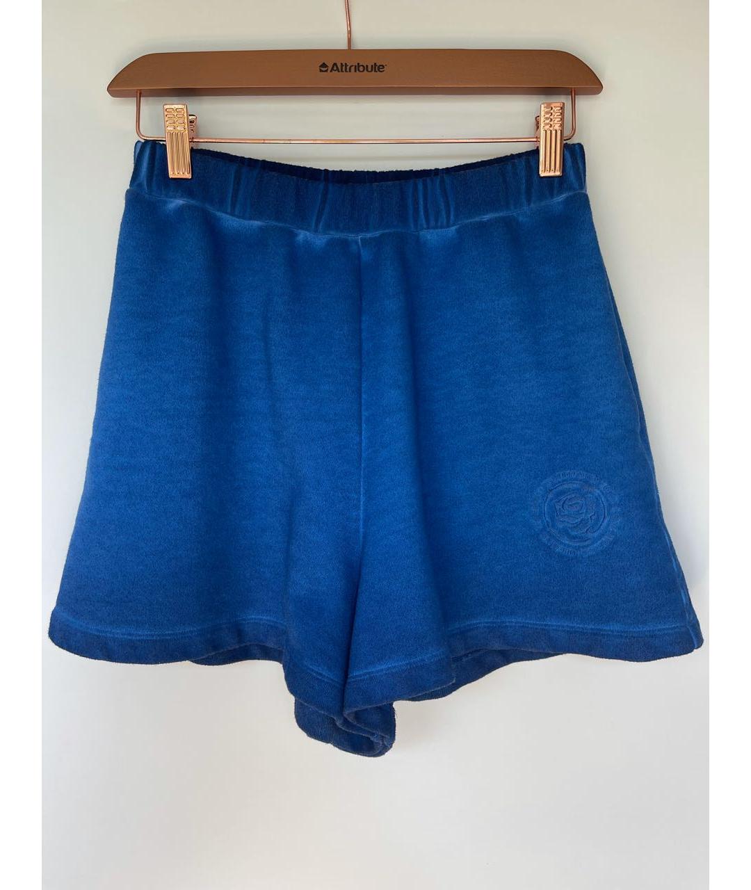 OPENING CEREMONY Синие хлопковые шорты, фото 5