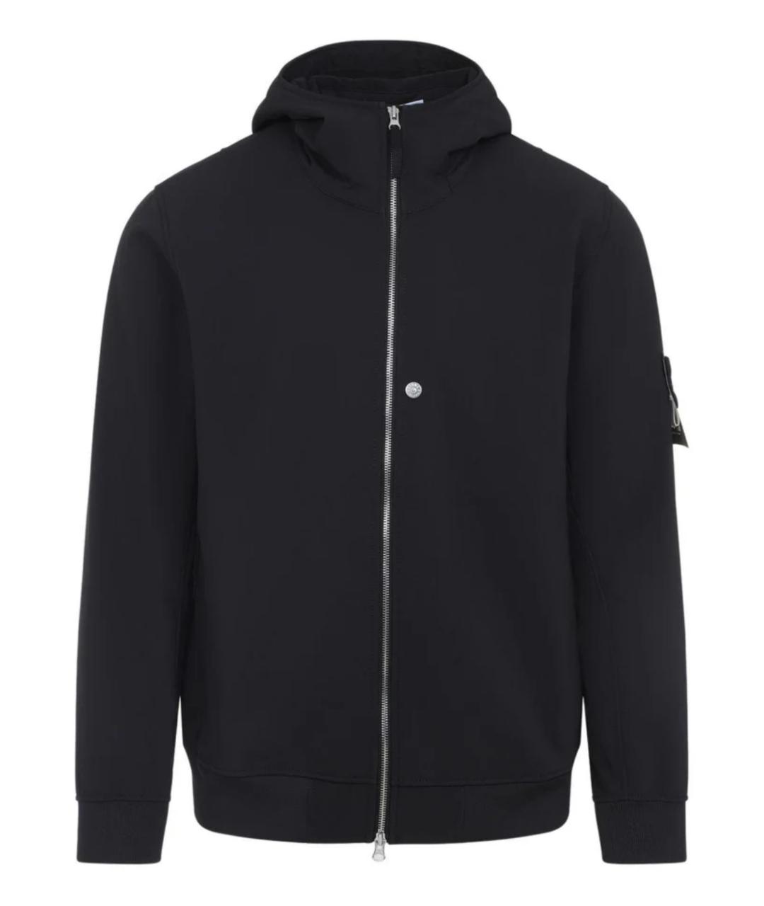 STONE ISLAND Черный шерстяной джемпер / свитер, фото 1
