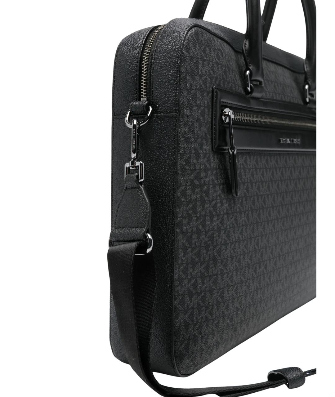 MICHAEL KORS Черный портфель, фото 3
