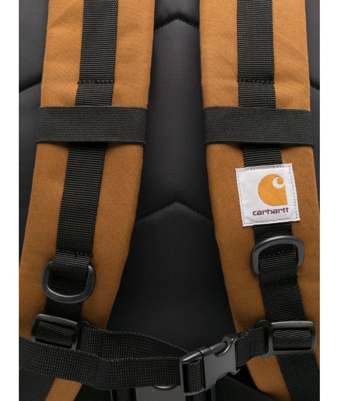 CARHARTT WIP Коричневый тканевый рюкзак, фото 3