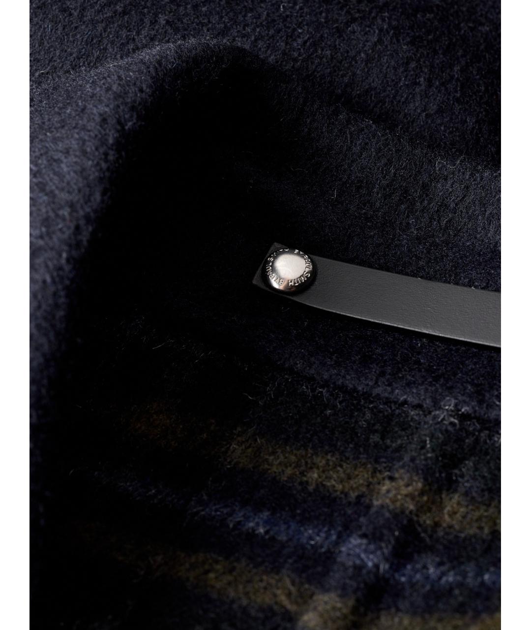 PAUL SMITH Синяя шерстяная куртка, фото 4