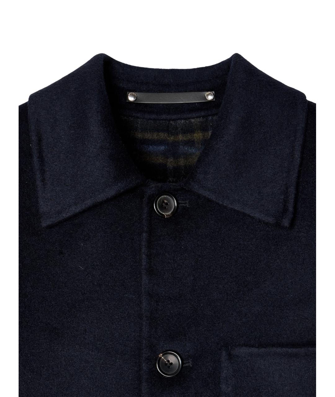PAUL SMITH Синяя шерстяная куртка, фото 3