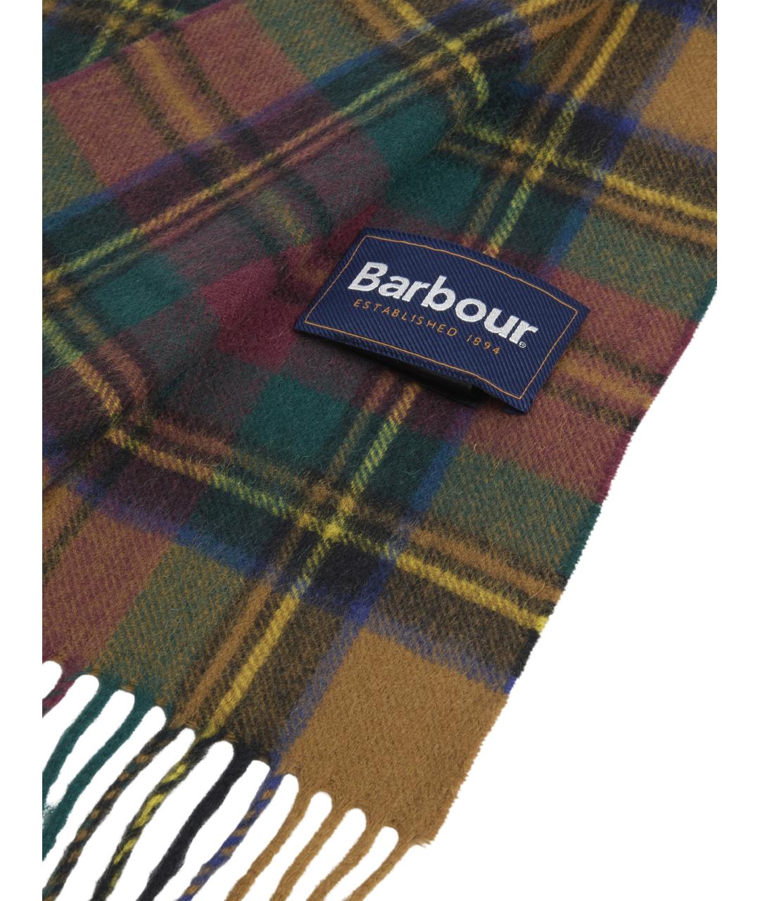 BARBOUR Мульти шерстяной шарф, фото 3