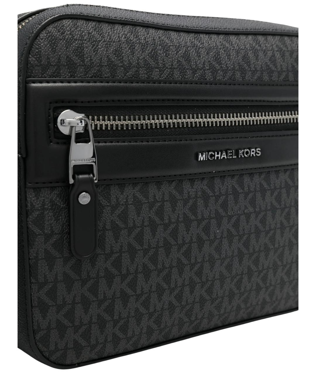 MICHAEL KORS Черная сумка на плечо, фото 3