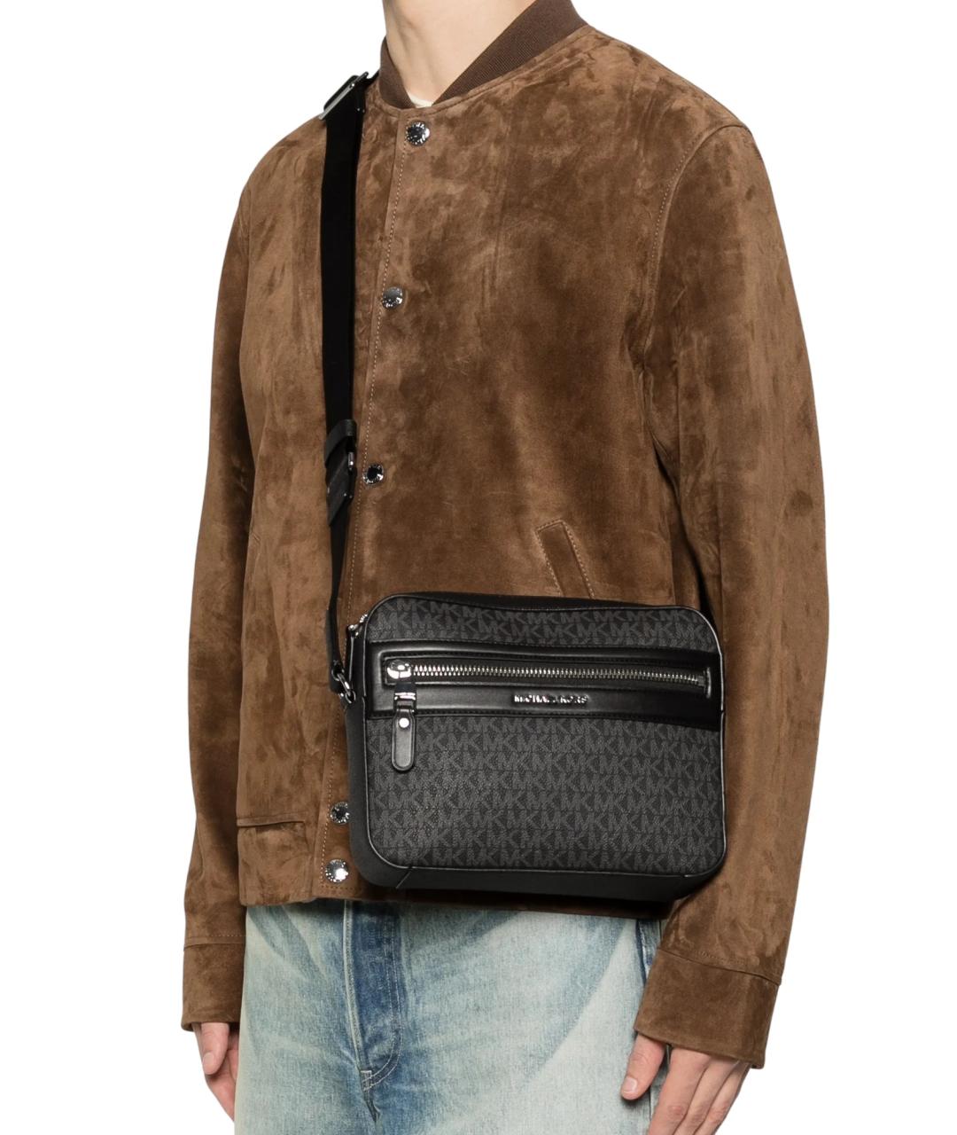 MICHAEL KORS Черная сумка на плечо, фото 5