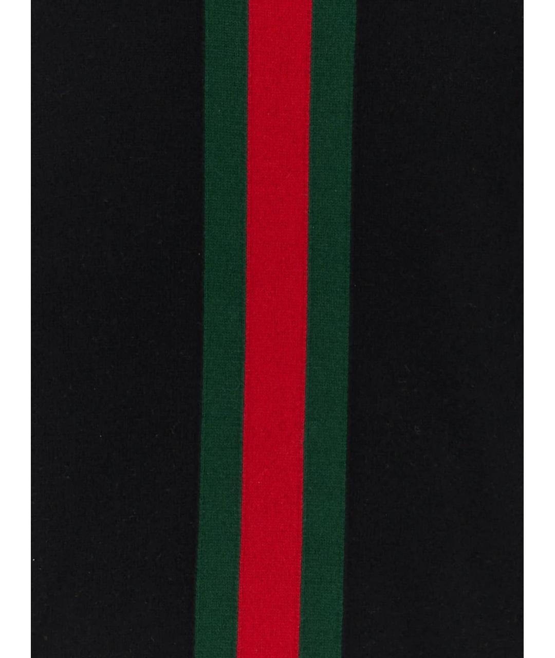 GUCCI Черный кашемировый джемпер / свитер, фото 3