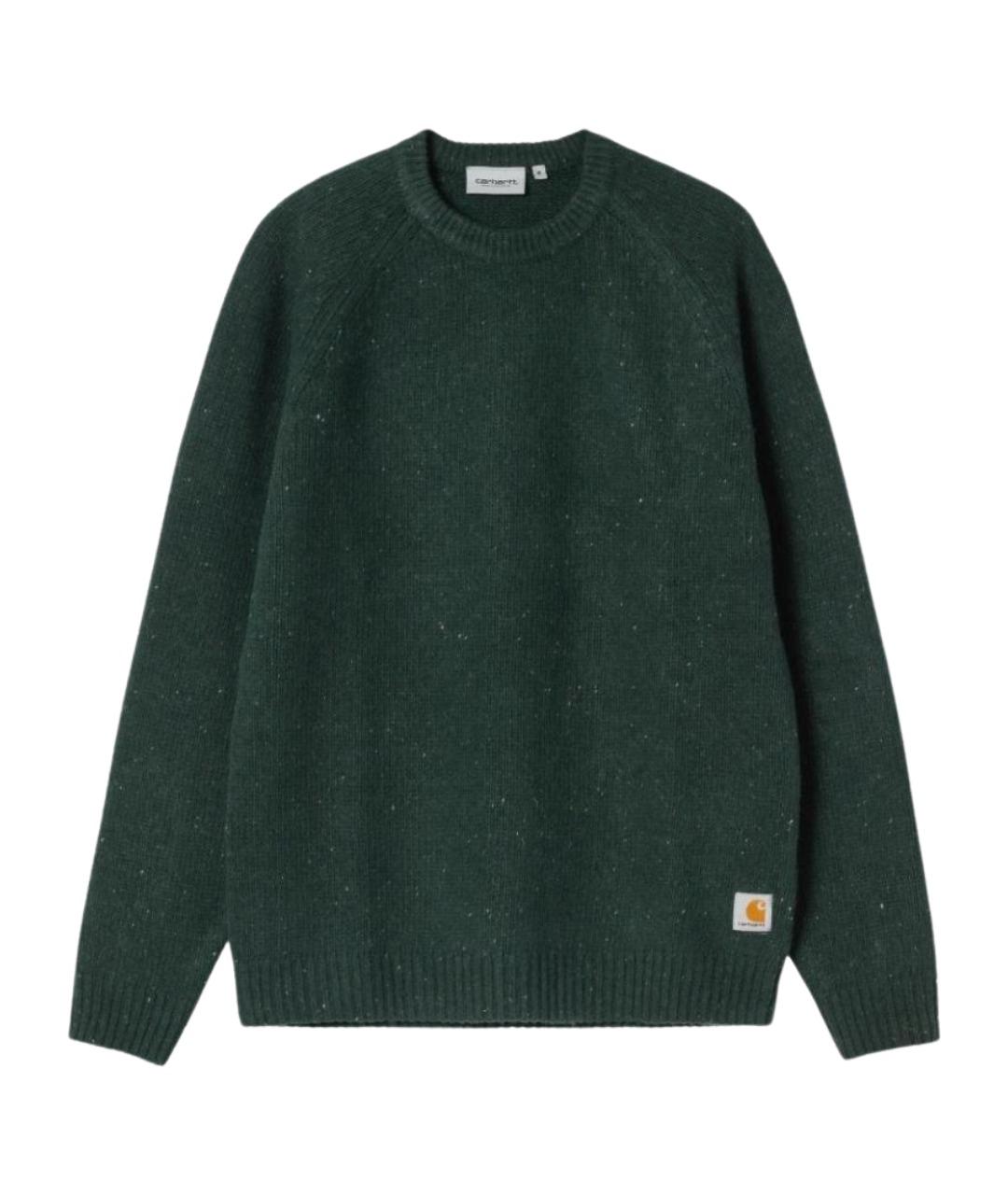 CARHARTT WIP Зеленый шерстяной джемпер / свитер, фото 1