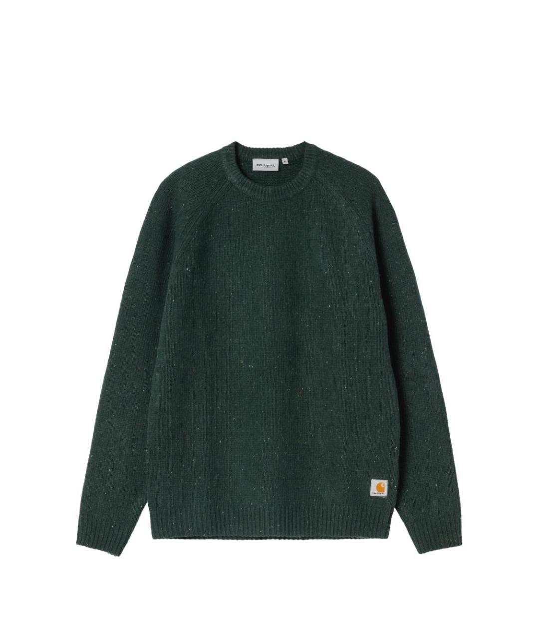 CARHARTT WIP Зеленый шерстяной джемпер / свитер, фото 3