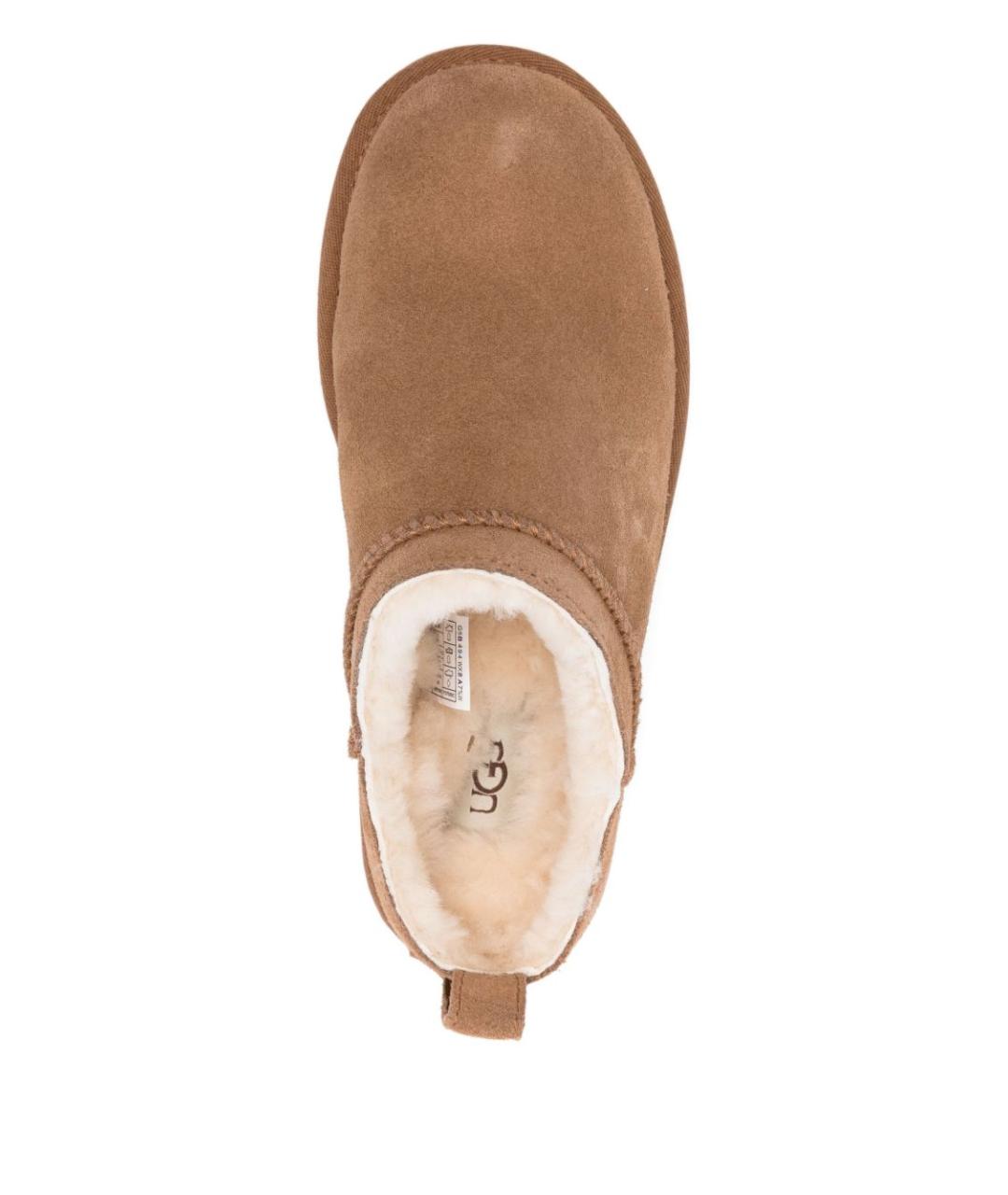 UGG Коричневые замшевые ботинки, фото 2