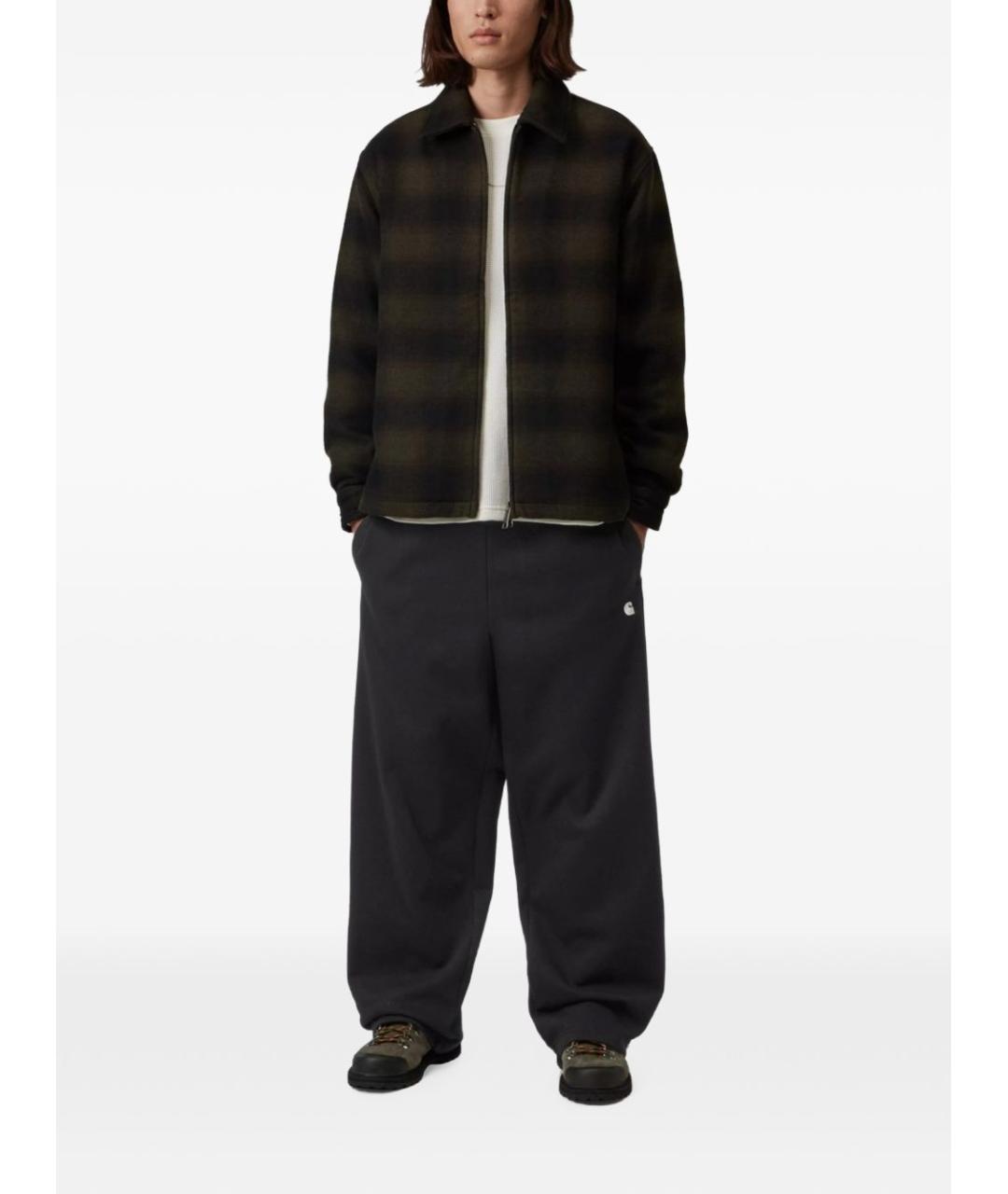 CARHARTT WIP Черные хлопковые повседневные брюки, фото 3