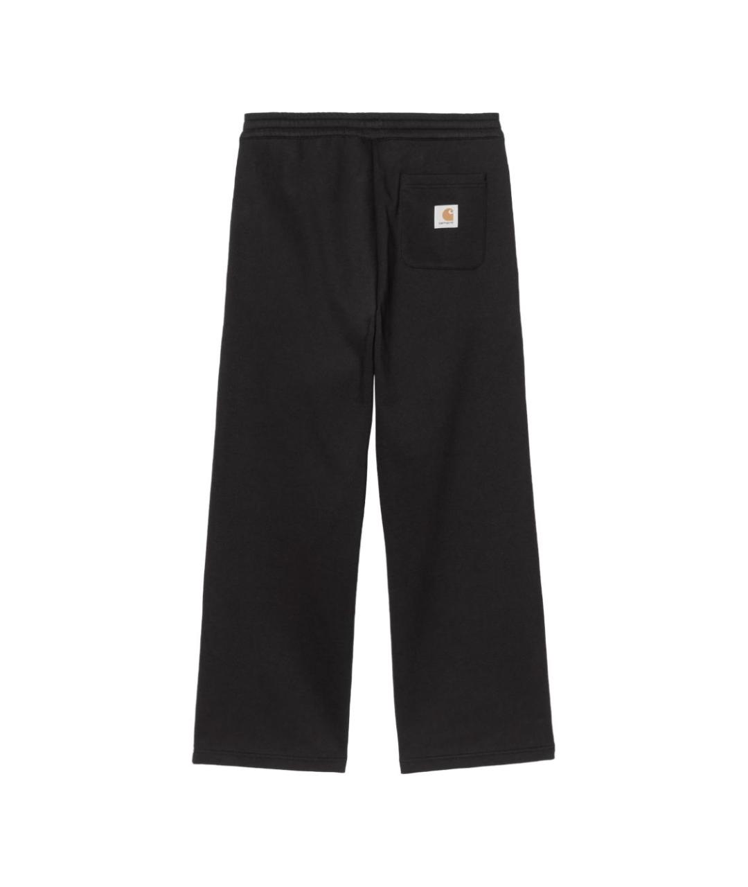 CARHARTT WIP Черные хлопковые повседневные брюки, фото 2