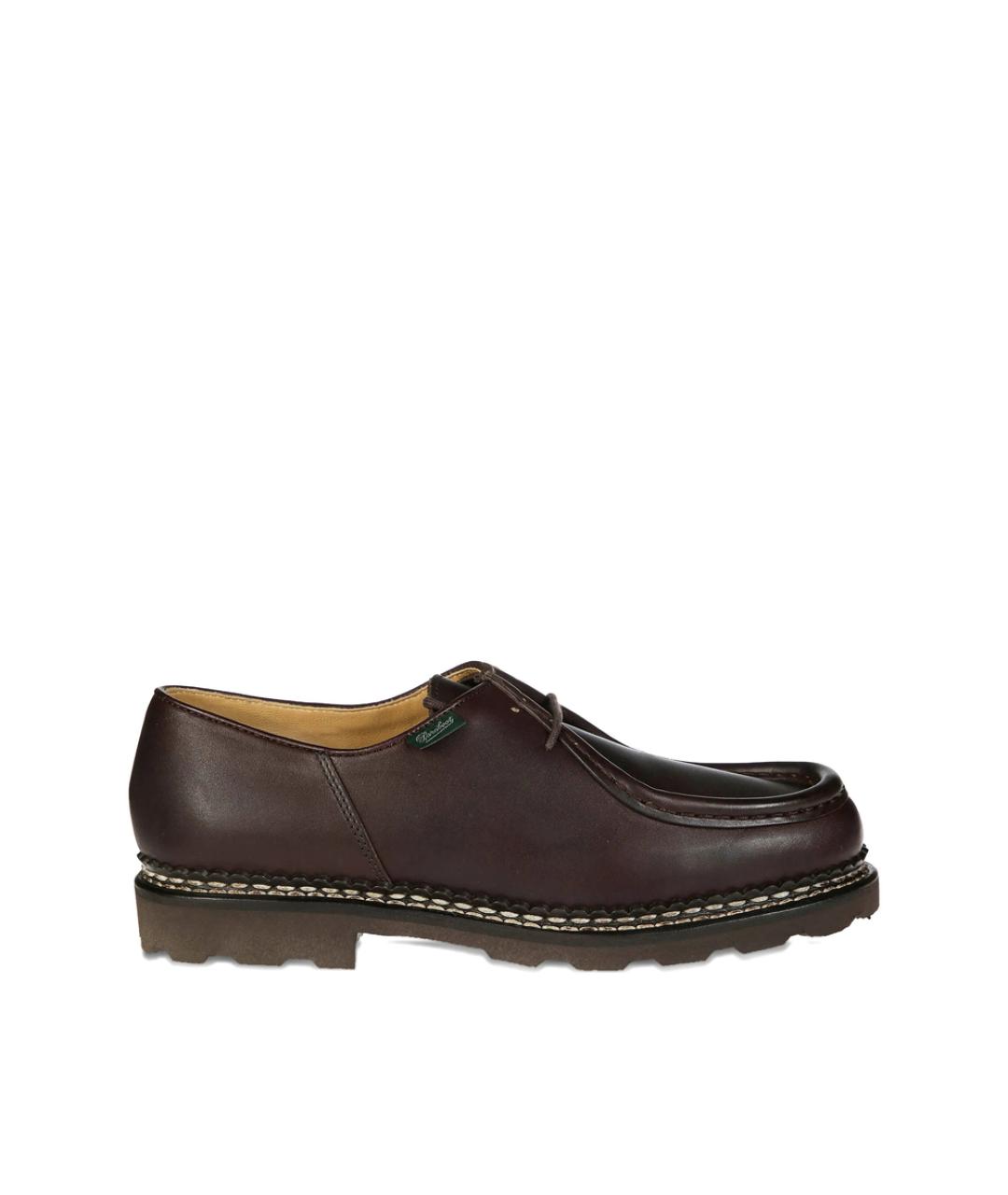 PARABOOT Коричневые кожаные туфли, фото 1