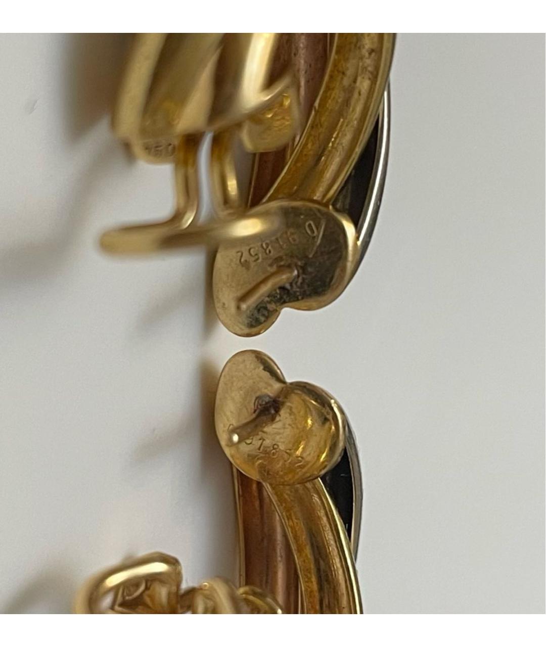 CARTIER Золотые серьги из желтого золота, фото 5