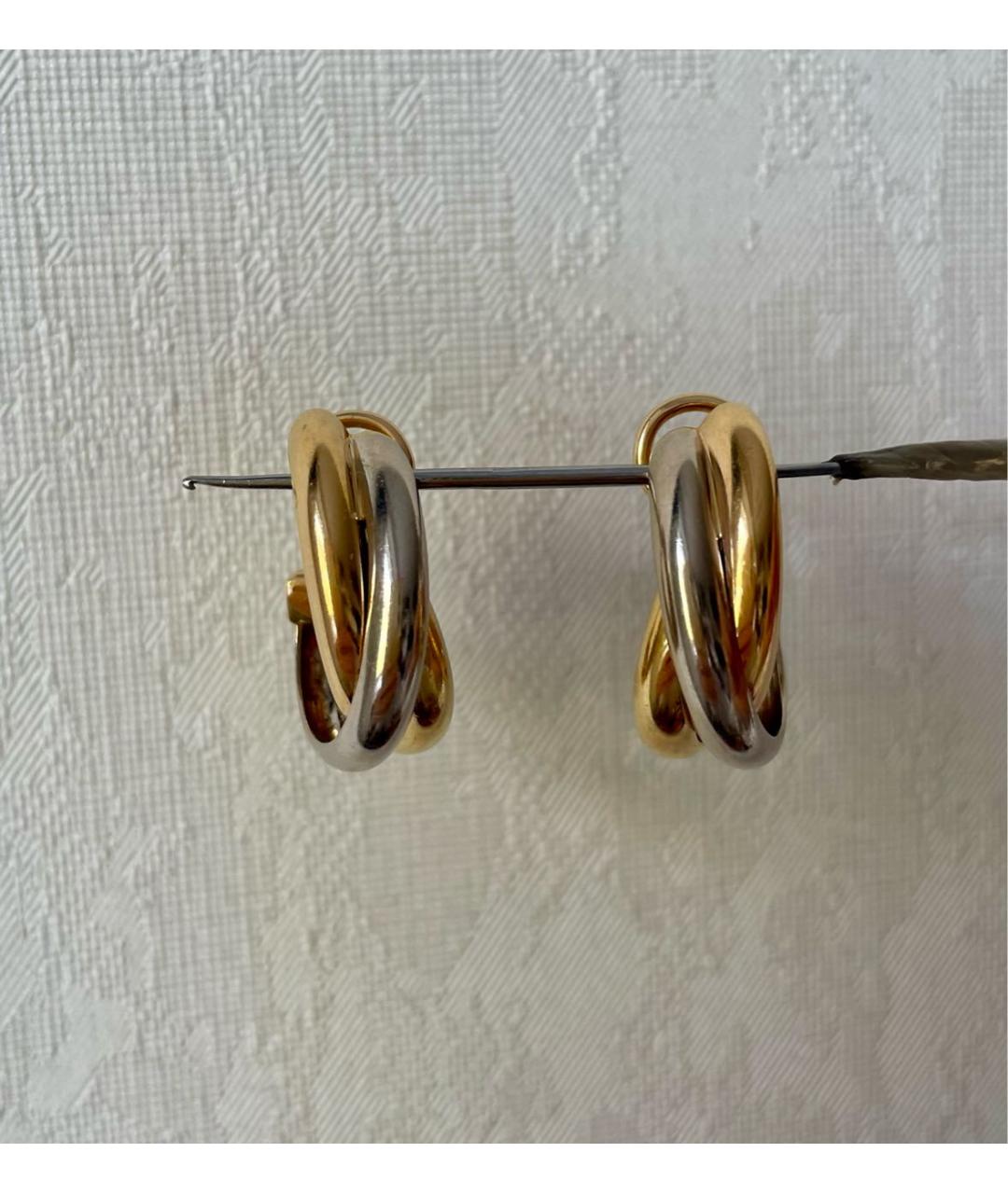 CARTIER Золотые серьги из желтого золота, фото 8