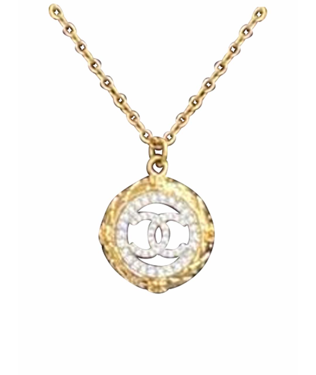 CHANEL Золотая подвеска, фото 1