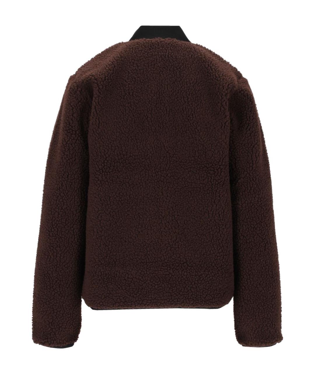 CARHARTT WIP Коричневая полиэстеровая куртка, фото 2