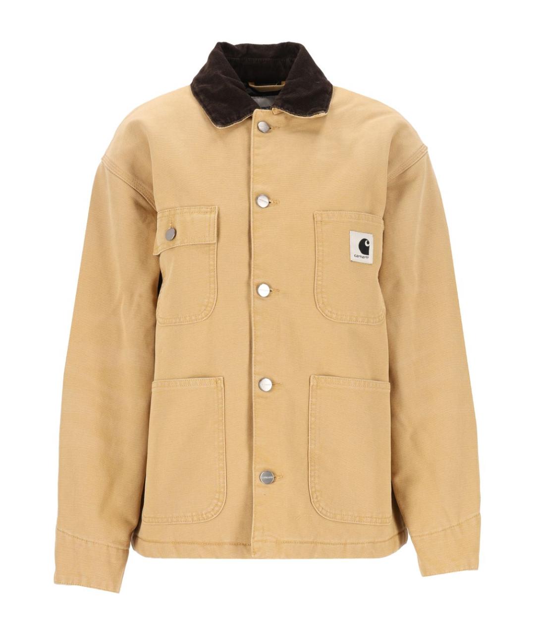 CARHARTT WIP Бежевая хлопковая куртка, фото 1