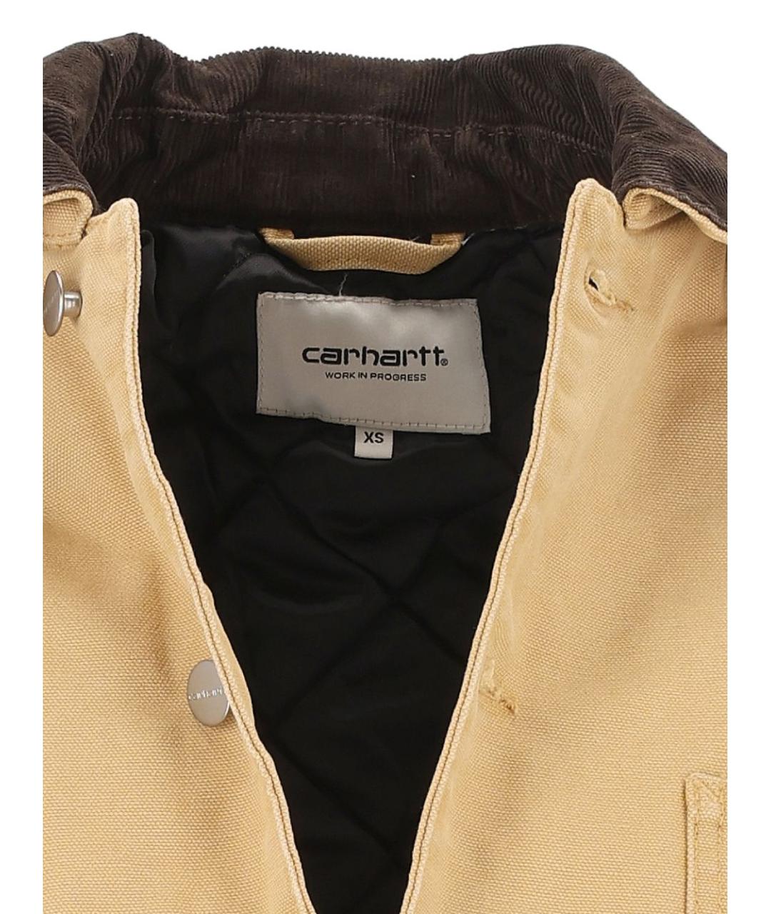 CARHARTT WIP Бежевая хлопковая куртка, фото 4