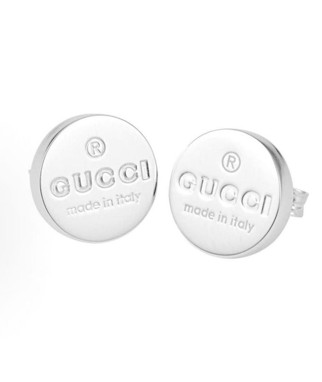 GUCCI Серебряные серебряные серьги, фото 4