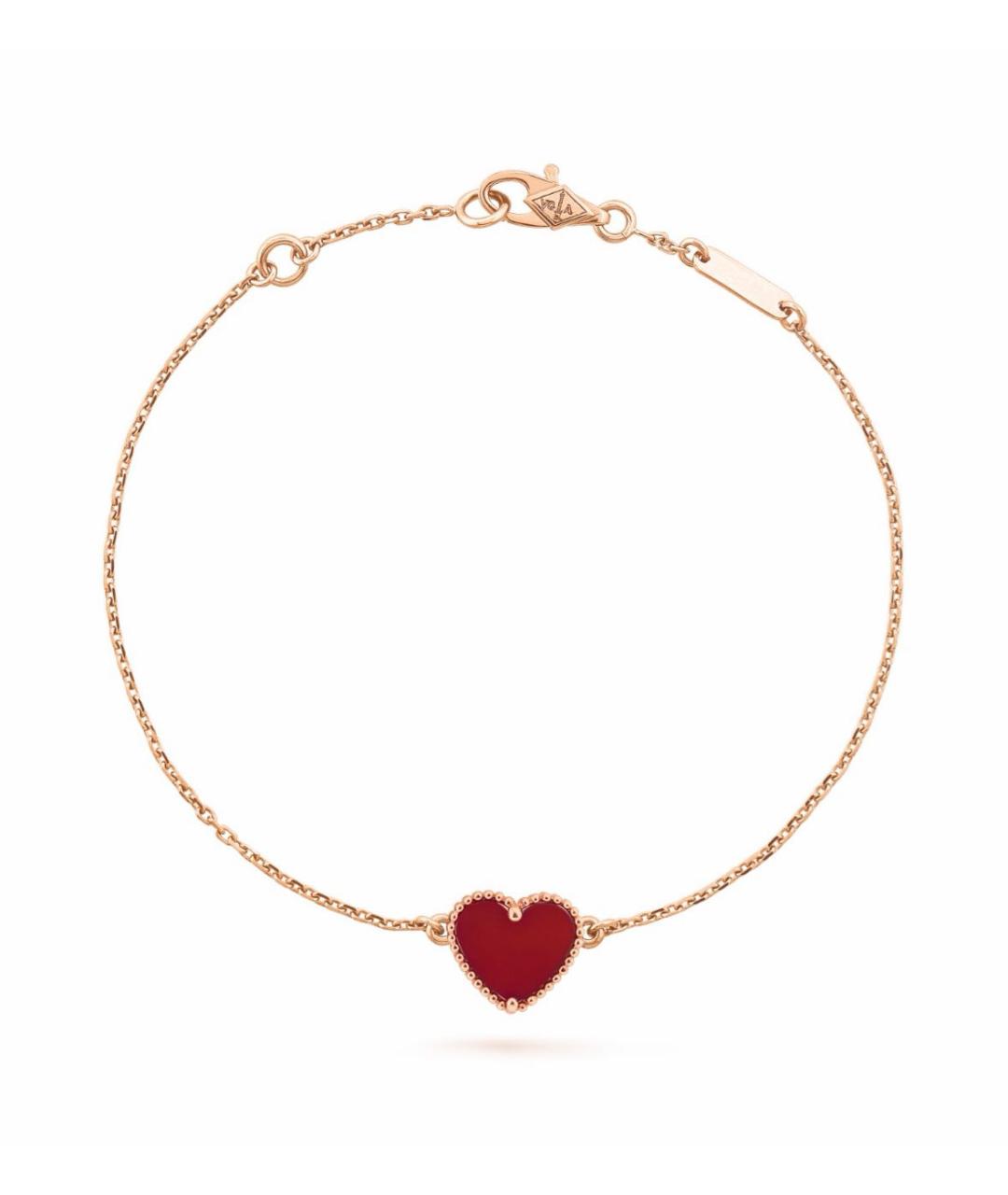 VAN CLEEF & ARPELS Красный браслет из розового золота, фото 9