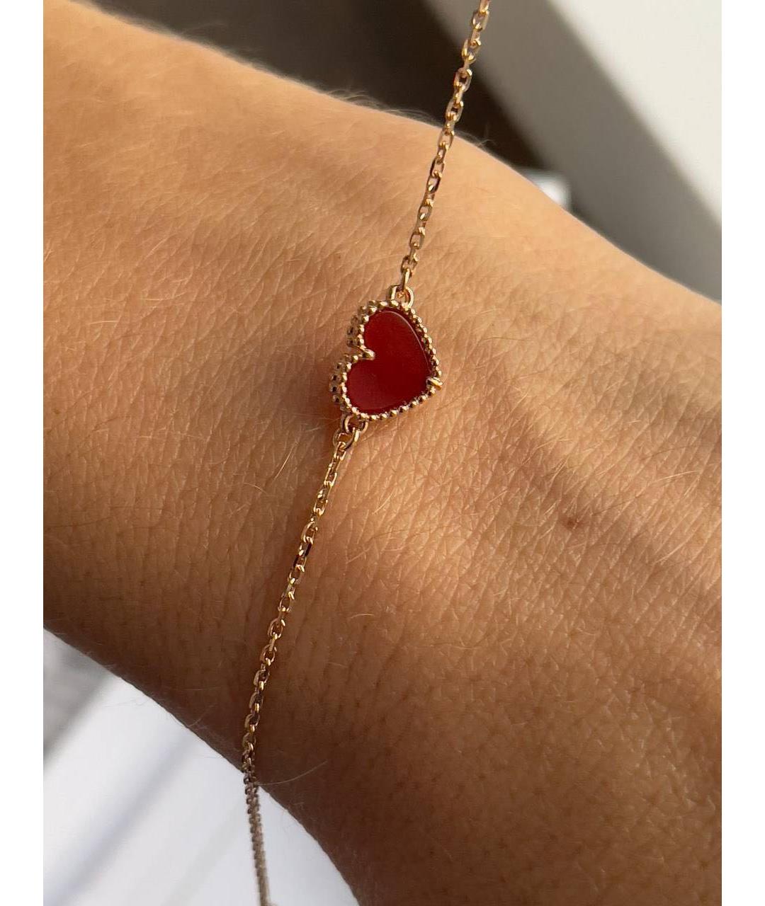 VAN CLEEF & ARPELS Красный браслет из розового золота, фото 6