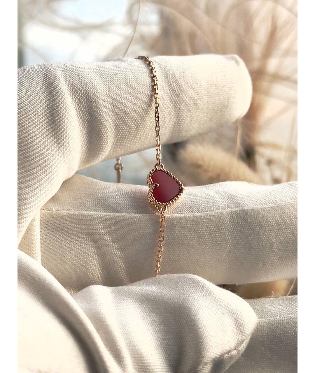 VAN CLEEF & ARPELS Красный браслет из розового золота, фото 5