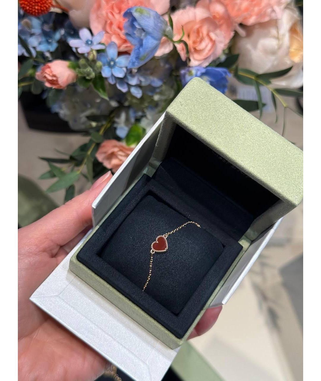 VAN CLEEF & ARPELS Красный браслет из розового золота, фото 2