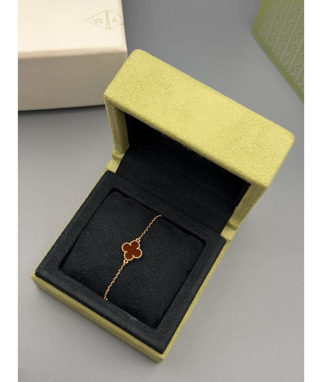 VAN CLEEF & ARPELS Красный браслет из розового золота, фото 3