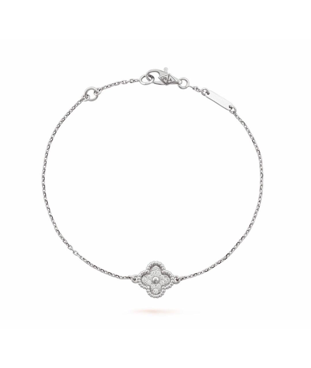 VAN CLEEF & ARPELS Серебряный браслет из белого золота, фото 9