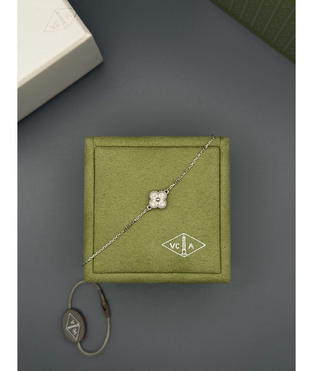 VAN CLEEF & ARPELS Серебряный браслет из белого золота, фото 5