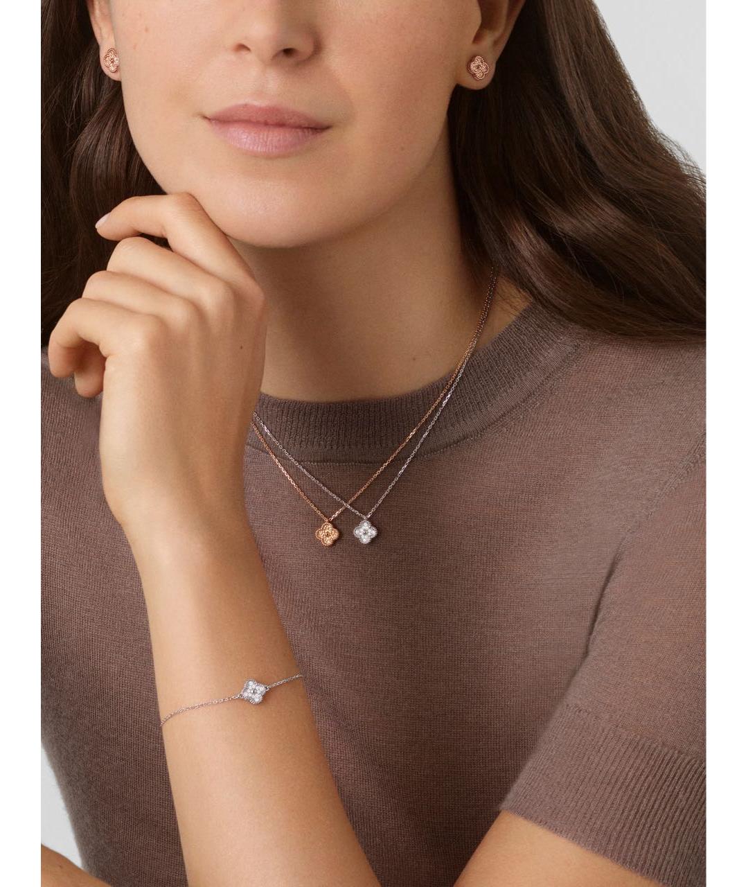 VAN CLEEF & ARPELS Серебряный браслет из белого золота, фото 8
