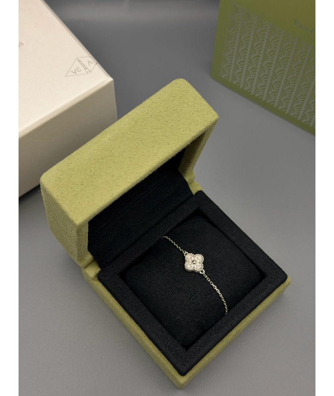VAN CLEEF & ARPELS Серебряный браслет из белого золота, фото 3