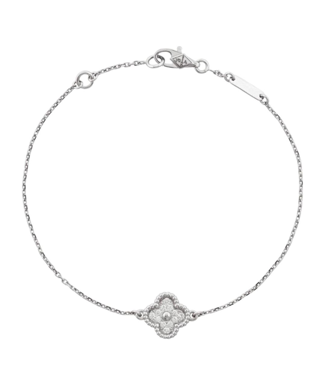 VAN CLEEF & ARPELS Серебряный браслет из белого золота, фото 1