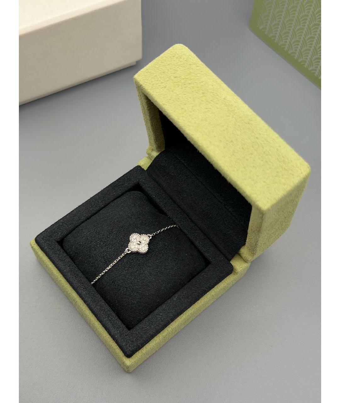 VAN CLEEF & ARPELS Серебряный браслет из белого золота, фото 4