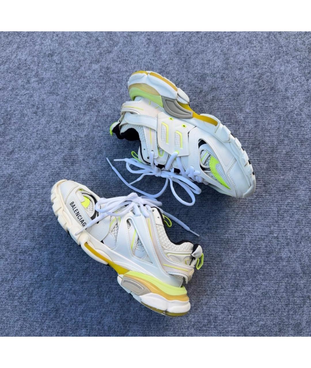 BALENCIAGA Белые кроссовки, фото 7