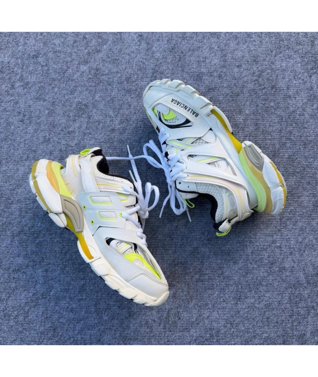 BALENCIAGA Белые кроссовки, фото 4