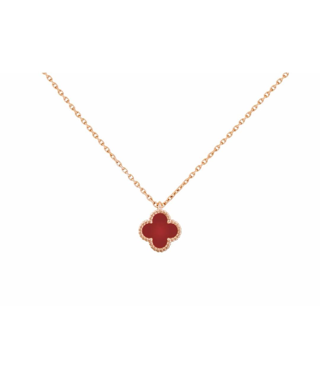 VAN CLEEF & ARPELS Красное колье из розового золота, фото 8