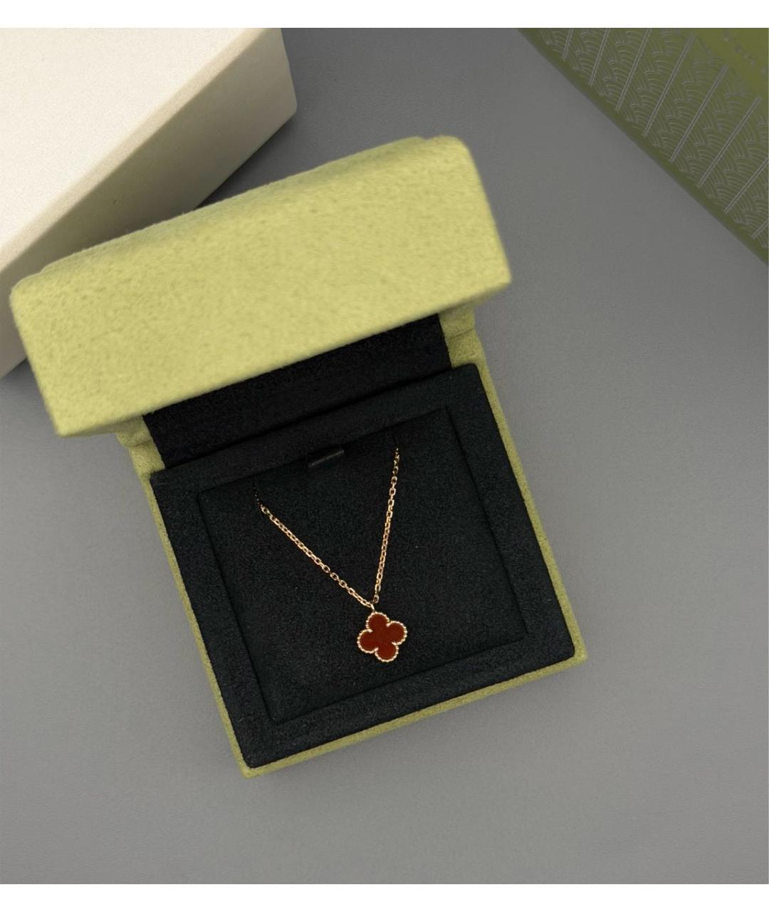 VAN CLEEF & ARPELS Красное колье из розового золота, фото 3