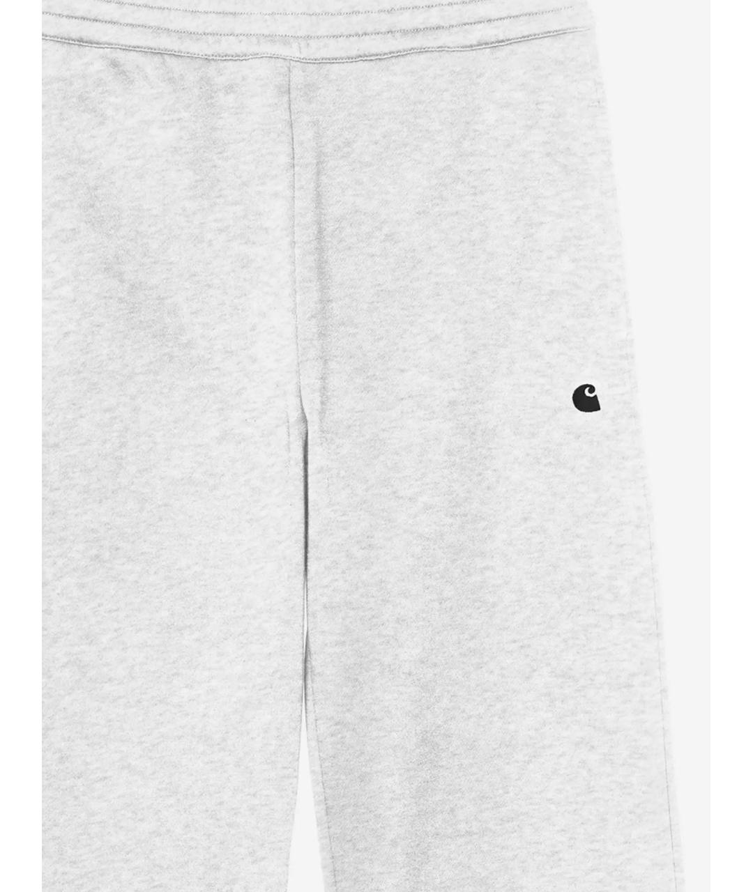 CARHARTT WIP Серые хлопковые спортивные брюки и шорты, фото 3