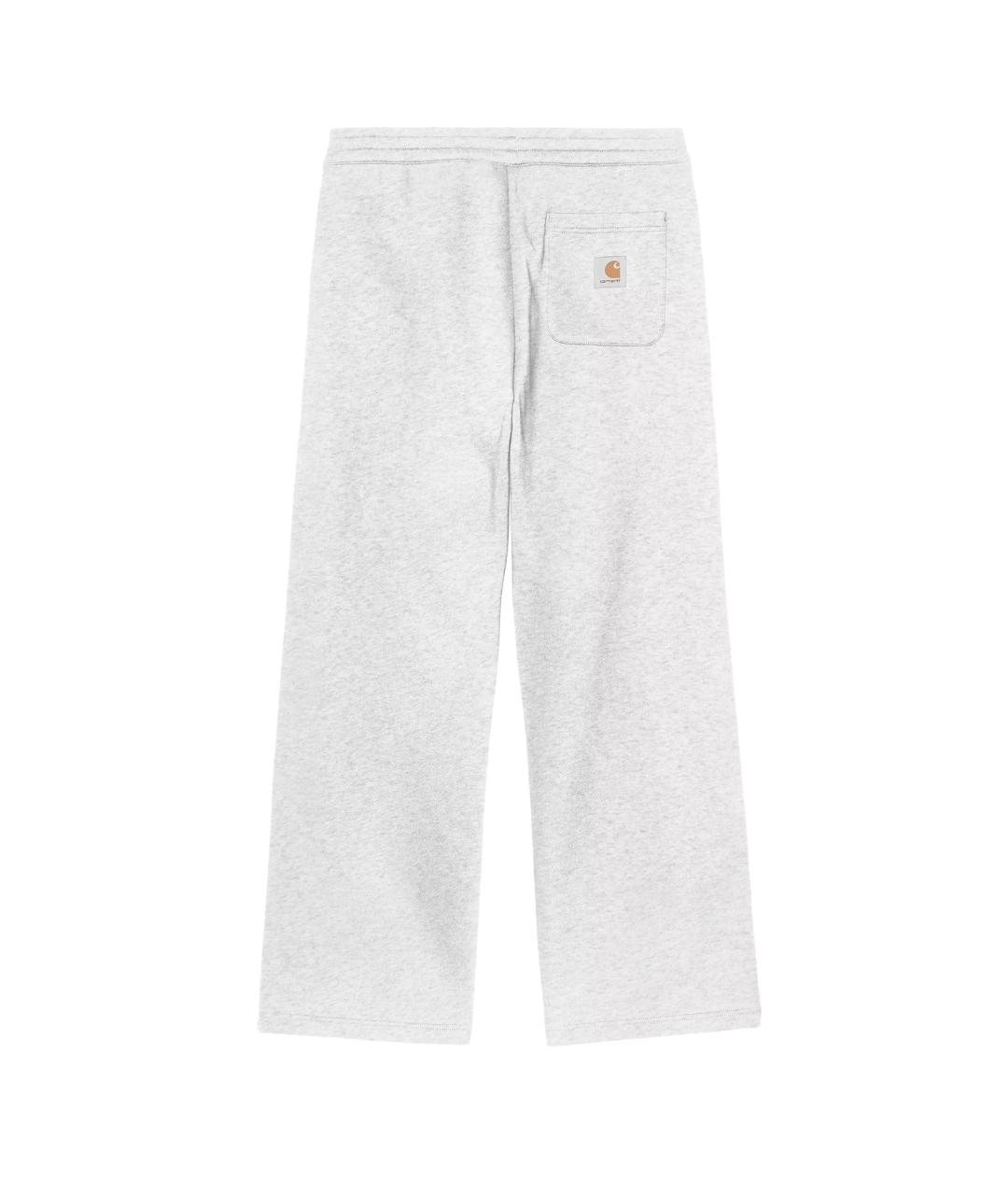 CARHARTT WIP Серые хлопковые спортивные брюки и шорты, фото 2