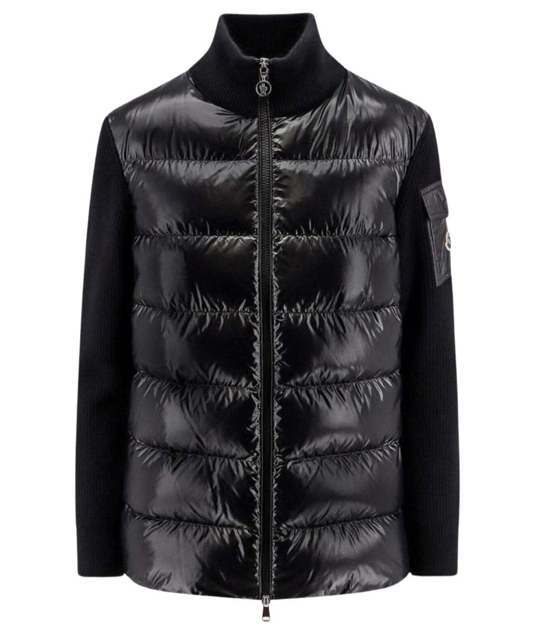 MONCLER Черная куртка, фото 1