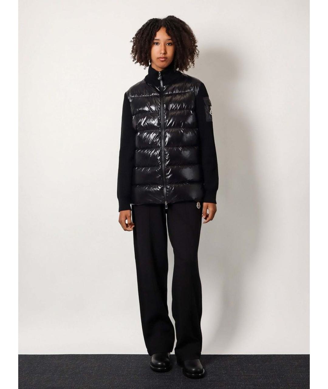 MONCLER Черная куртка, фото 3