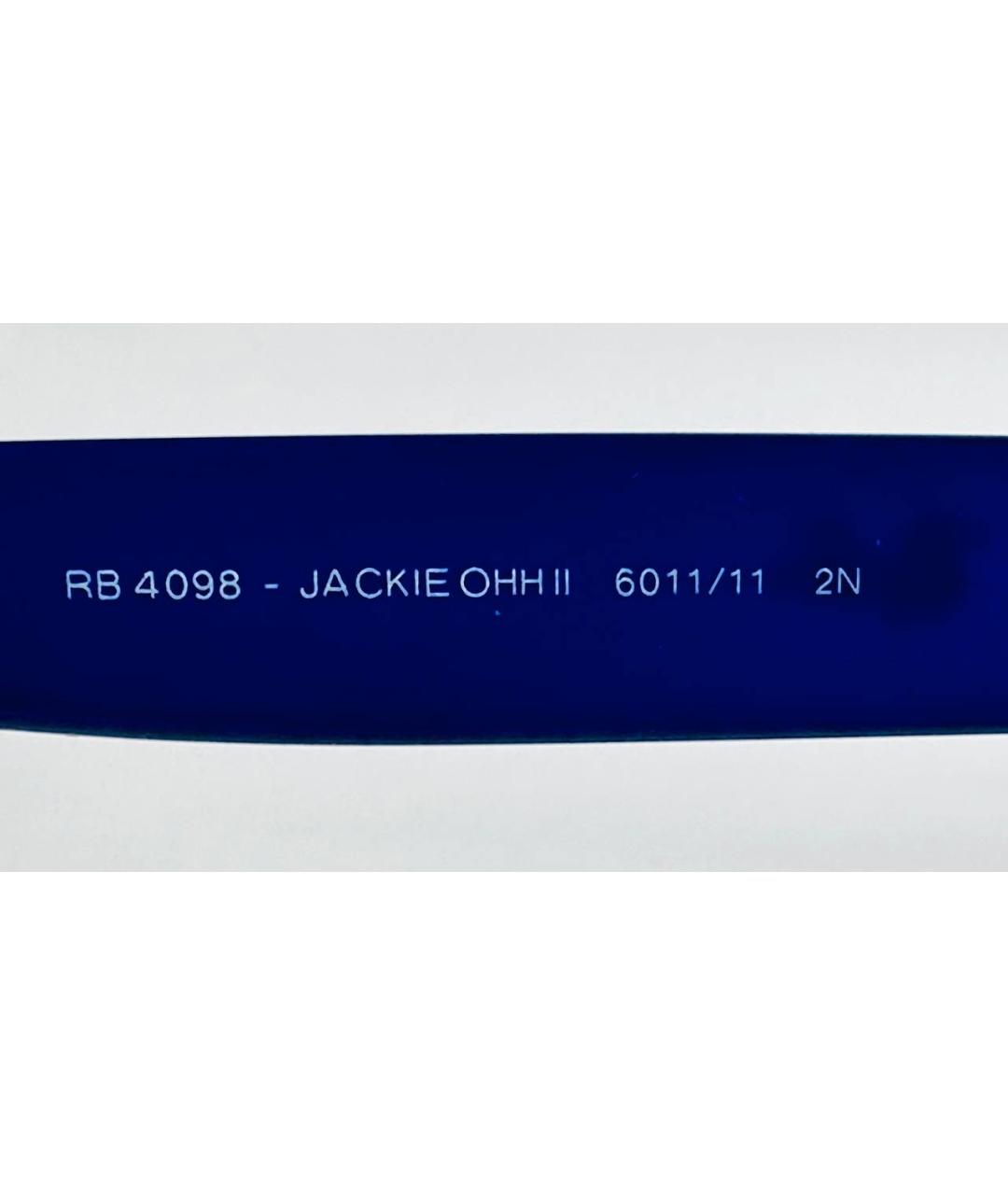 RAY BAN Синие пластиковые солнцезащитные очки, фото 6