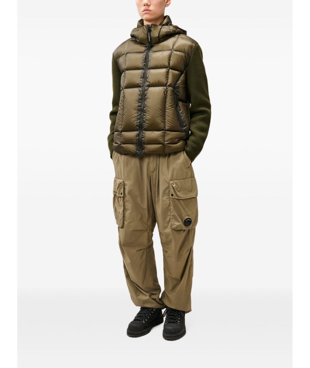 CP COMPANY Хаки шерстяная куртка, фото 5