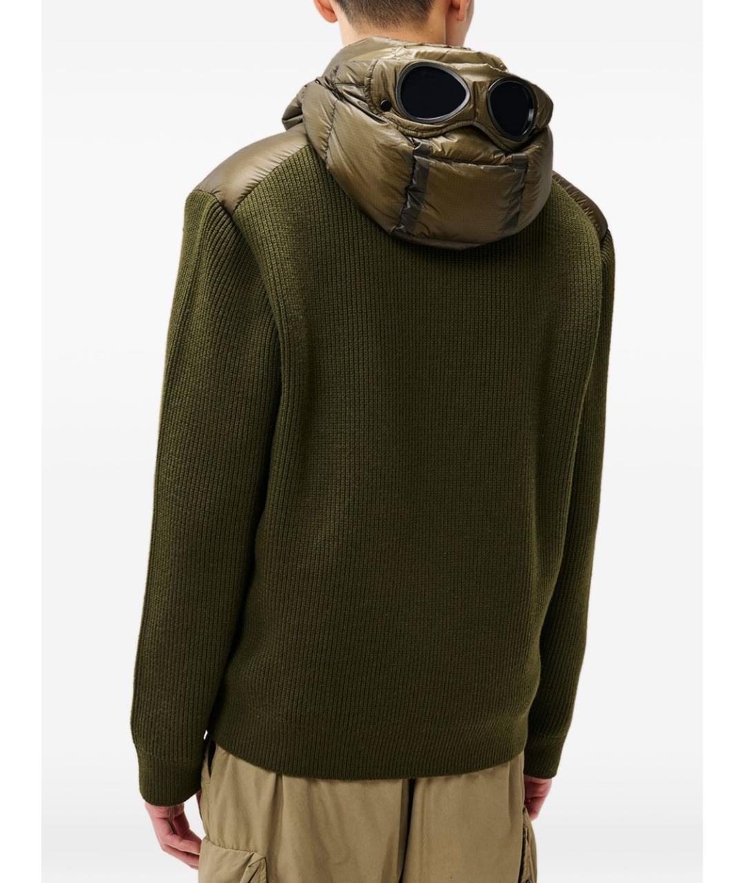 CP COMPANY Хаки шерстяная куртка, фото 7