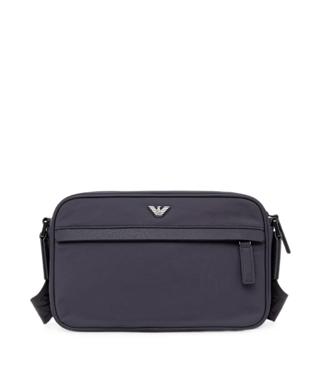 EMPORIO ARMANI Серая сумка на плечо, фото 1