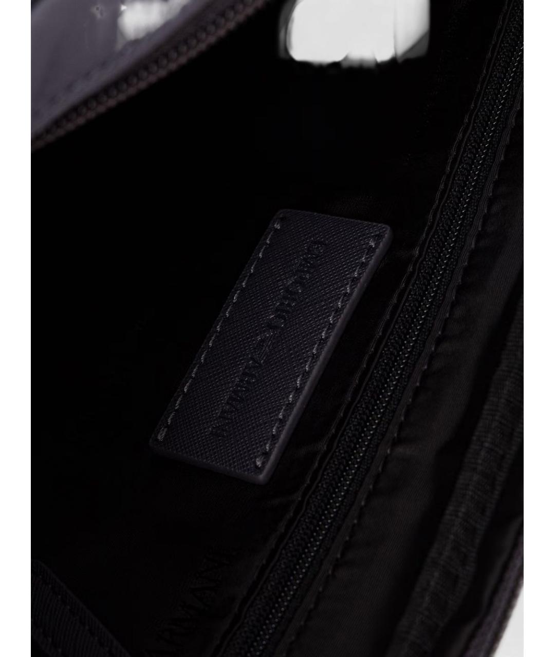 EMPORIO ARMANI Серая сумка на плечо, фото 4