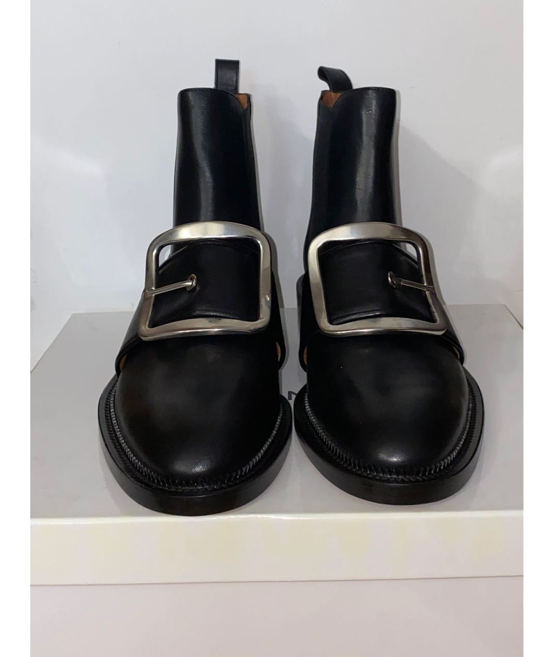 GIVENCHY Черные кожаные ботинки, фото 2